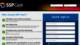 What Sspcash.com website looked like in 2014 (9 years ago)