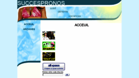 What Succespronos.onlc.fr website looked like in 2014 (9 years ago)