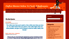 What Semuabisnis.com website looked like in 2014 (9 years ago)