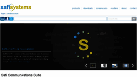 What Safisystems.com website looked like in 2014 (9 years ago)
