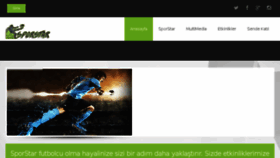 What Sporstar.net website looked like in 2014 (9 years ago)
