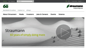 What Shop.straumann.com website looked like in 2014 (9 years ago)