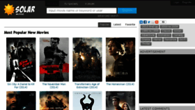 What Solarmovie.ru website looked like in 2014 (9 years ago)