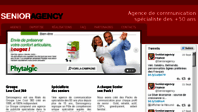 What Senioragency.fr website looked like in 2014 (9 years ago)