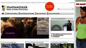 What Staatsanzeiger-verlag.de website looked like in 2014 (9 years ago)