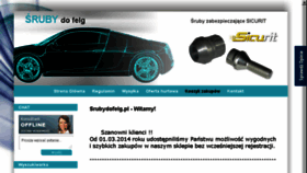 What Srubydofelg.pl website looked like in 2014 (9 years ago)