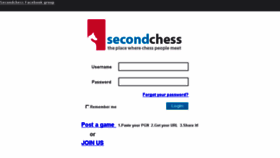 What Secondchess.com website looked like in 2014 (9 years ago)