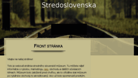 What Stredoslovenskemuzeum.sk website looked like in 2014 (9 years ago)