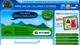 What Storytimeforme.com website looked like in 2014 (9 years ago)