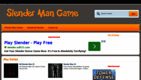 What Slendermangame.org website looked like in 2014 (9 years ago)