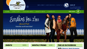 What Shoppersworldbrampton.com website looked like in 2014 (9 years ago)