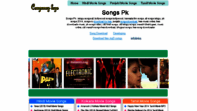 What Songspkfull.net website looked like in 2014 (9 years ago)