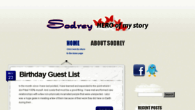 What Sodrey.com website looked like in 2014 (9 years ago)
