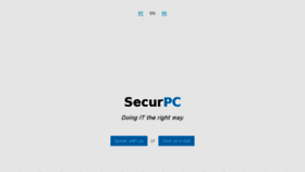 What Securpc.com website looked like in 2014 (9 years ago)