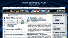 What Seriessub.com website looked like in 2014 (9 years ago)