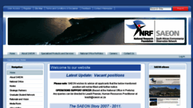 What Saeon.ac.za website looked like in 2014 (9 years ago)