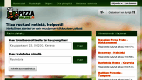 What Safkaa.fi website looked like in 2014 (9 years ago)