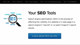 What Seodescription.com website looked like in 2014 (9 years ago)