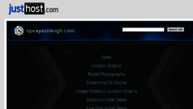 What Spexyashleigh.com website looked like in 2014 (9 years ago)