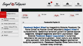What Sosyaltakipciniz.com website looked like in 2014 (9 years ago)