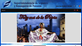 What Superseguros.gob.pa website looked like in 2014 (9 years ago)