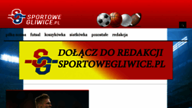 What Sportowegliwice.pl website looked like in 2014 (9 years ago)