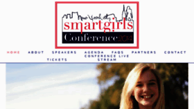 What Smartgirlsconference.com website looked like in 2014 (9 years ago)