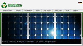 What Sunekoenergy.pl website looked like in 2014 (9 years ago)
