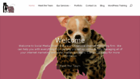 What Socialmediadivas.ca website looked like in 2014 (9 years ago)