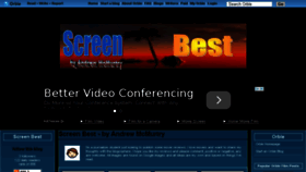 What Screenbest.com website looked like in 2014 (9 years ago)