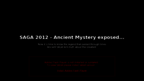 What Saga2012.com website looked like in 2014 (9 years ago)