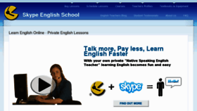 What Skype-englishschool.com website looked like in 2015 (9 years ago)