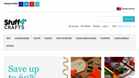 What Stuff4scrapbooking.com website looked like in 2015 (9 years ago)