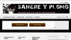 What Sangrey-plomo.com website looked like in 2015 (9 years ago)