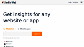 What Similarweb.com website looked like in 2015 (10 years ago)