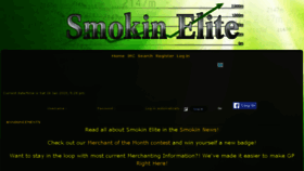 What Smokinelite.com website looked like in 2015 (9 years ago)