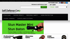 What Selfdefensecorp.com website looked like in 2015 (9 years ago)
