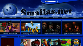 What Smailas.net website looked like in 2015 (9 years ago)