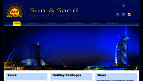 What Sunandsandtours.com website looked like in 2015 (10 years ago)