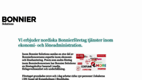 What Sol.bonnier.se website looked like in 2015 (9 years ago)