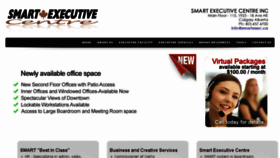 What Smartexec.ca website looked like in 2015 (9 years ago)
