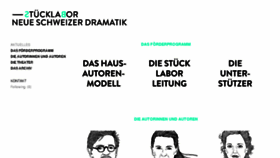 What Stuecklaborbasel.ch website looked like in 2015 (9 years ago)