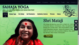 What Sahajayoga.co.in website looked like in 2015 (9 years ago)