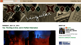 What Silverspringsingular.com website looked like in 2015 (9 years ago)