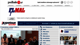 What Sportowepodhale.pl website looked like in 2015 (9 years ago)