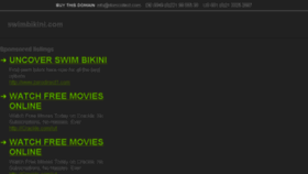 What Swimbikini.com website looked like in 2015 (9 years ago)