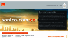 What Sonico.com.co website looked like in 2015 (9 years ago)