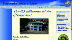 What Swlandau.de website looked like in 2015 (9 years ago)