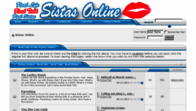 What Sistasonline.com website looked like in 2015 (9 years ago)