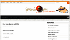What Sprueche24.com website looked like in 2015 (9 years ago)